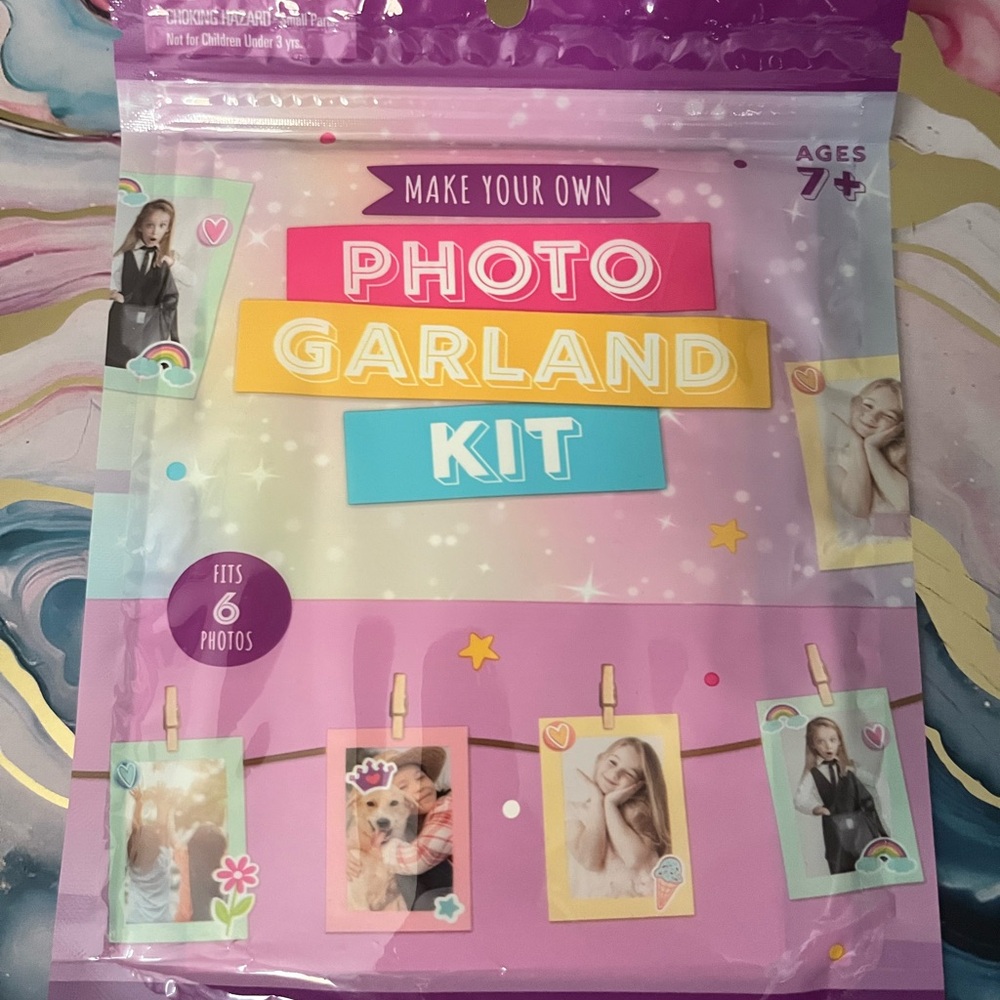 Photo Garland Kit - Multicolor